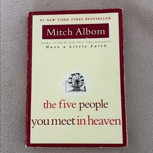 The Five People You Meet in Heaven Book by Mitch Albom